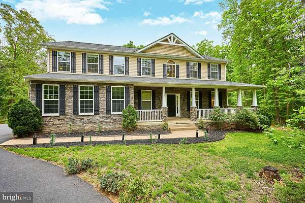 6.4 Acres of Land with Home for Sale in Fredericksburg, Virginia