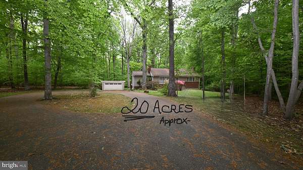 9.66 Acres of Land with Home for Sale in Brandywine, Maryland