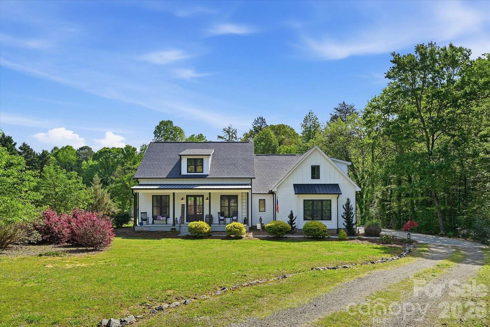 5.36 Acres of Land with Home for Sale in Statesville, North Carolina