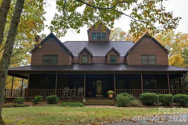 87.2 Acres of Recreational Land with Home for Sale in Troy, North Carolina