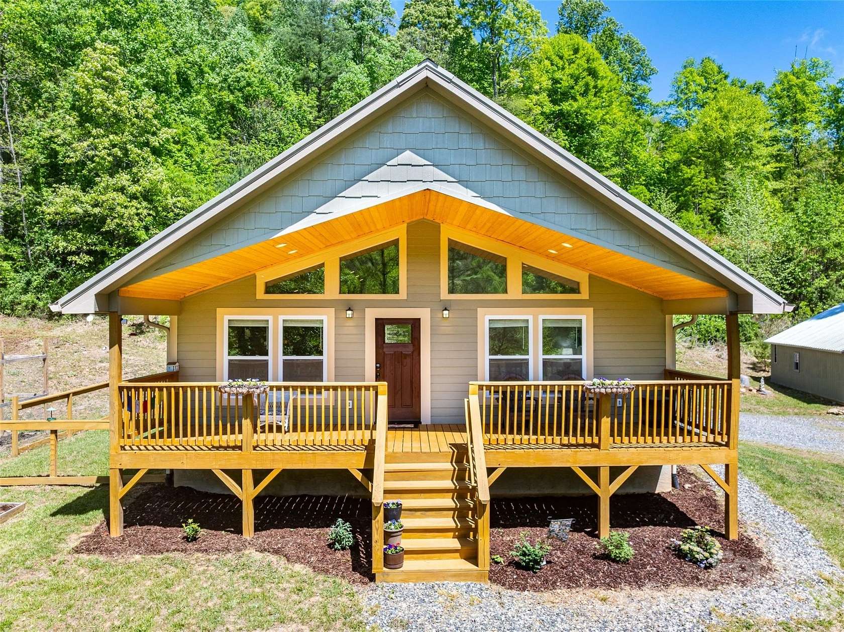 8.85 Acres of Land with Home for Sale in Barnardsville, North Carolina