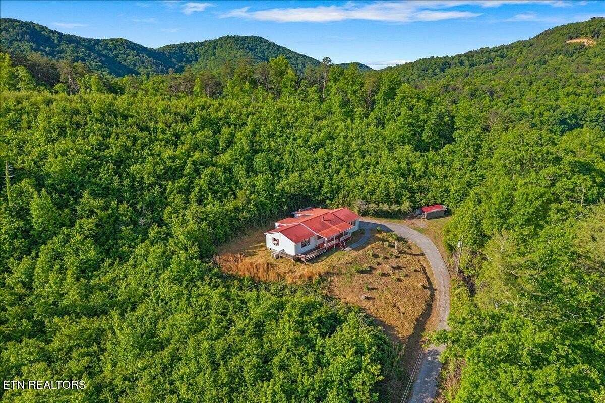 13 Acres of Land with Home for Sale in Tellico Plains, Tennessee