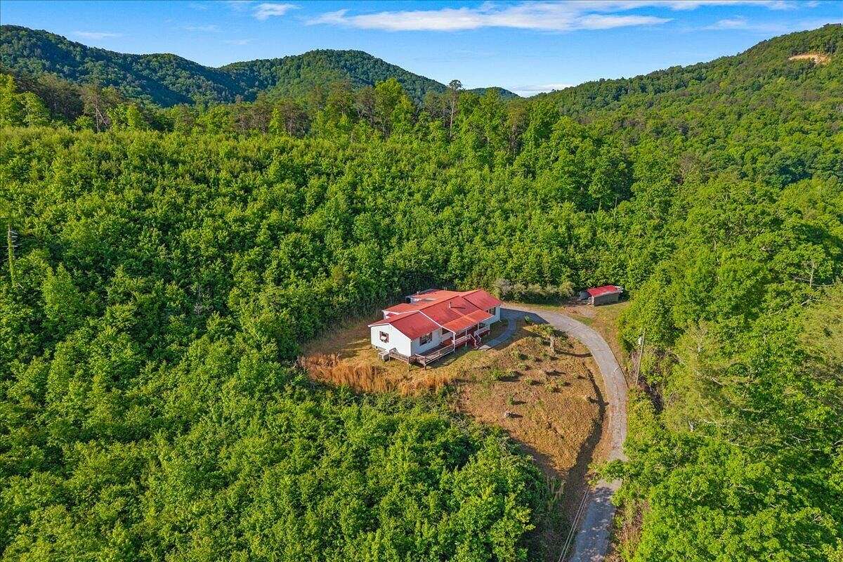 13 Acres of Land with Home for Sale in Tellico Plains, Tennessee