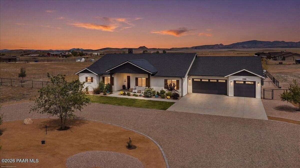 4 Acres of Land with Home for Sale in Chino Valley, Arizona
