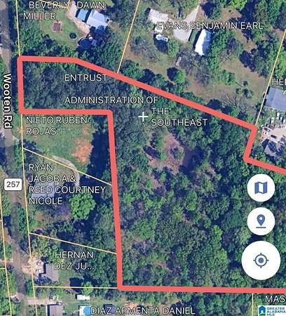 6 Acres of Residential Land for Sale in Alabaster, Alabama