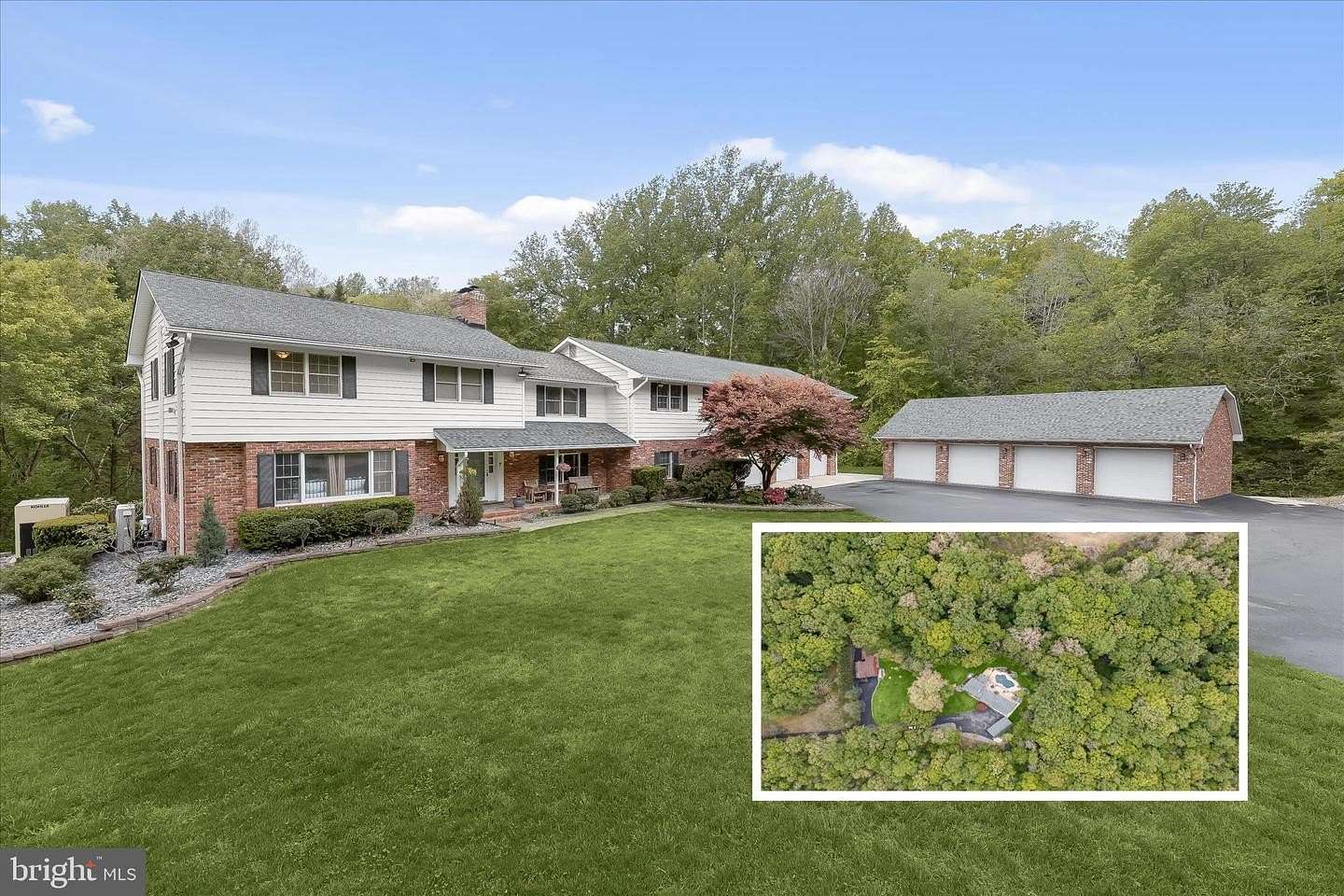 7.37 Acres of Land with Home for Sale in Davidsonville, Maryland