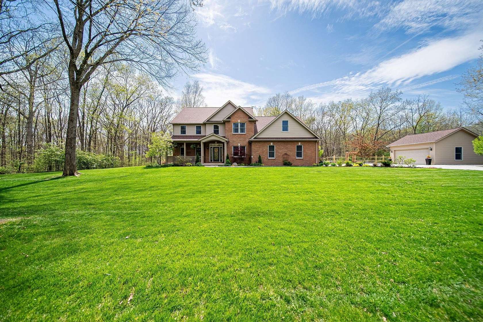 5.83 Acres of Land with Home for Sale in Marysville, Ohio