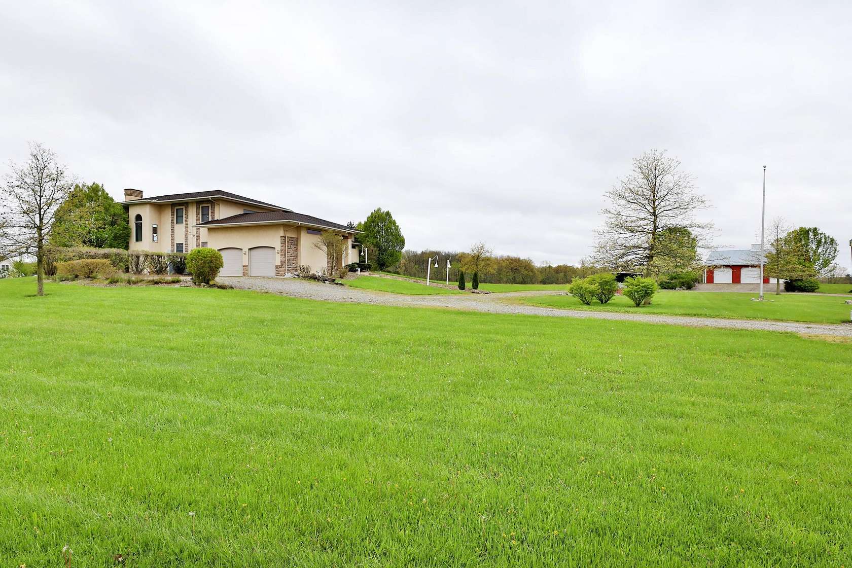 8.82 Acres of Land with Home for Sale in Sunbury, Ohio