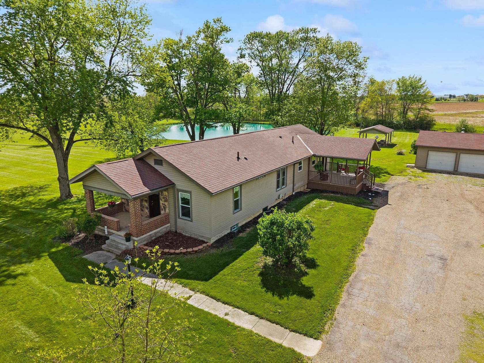 7 Acres of Land with Home for Sale in Marion, Ohio