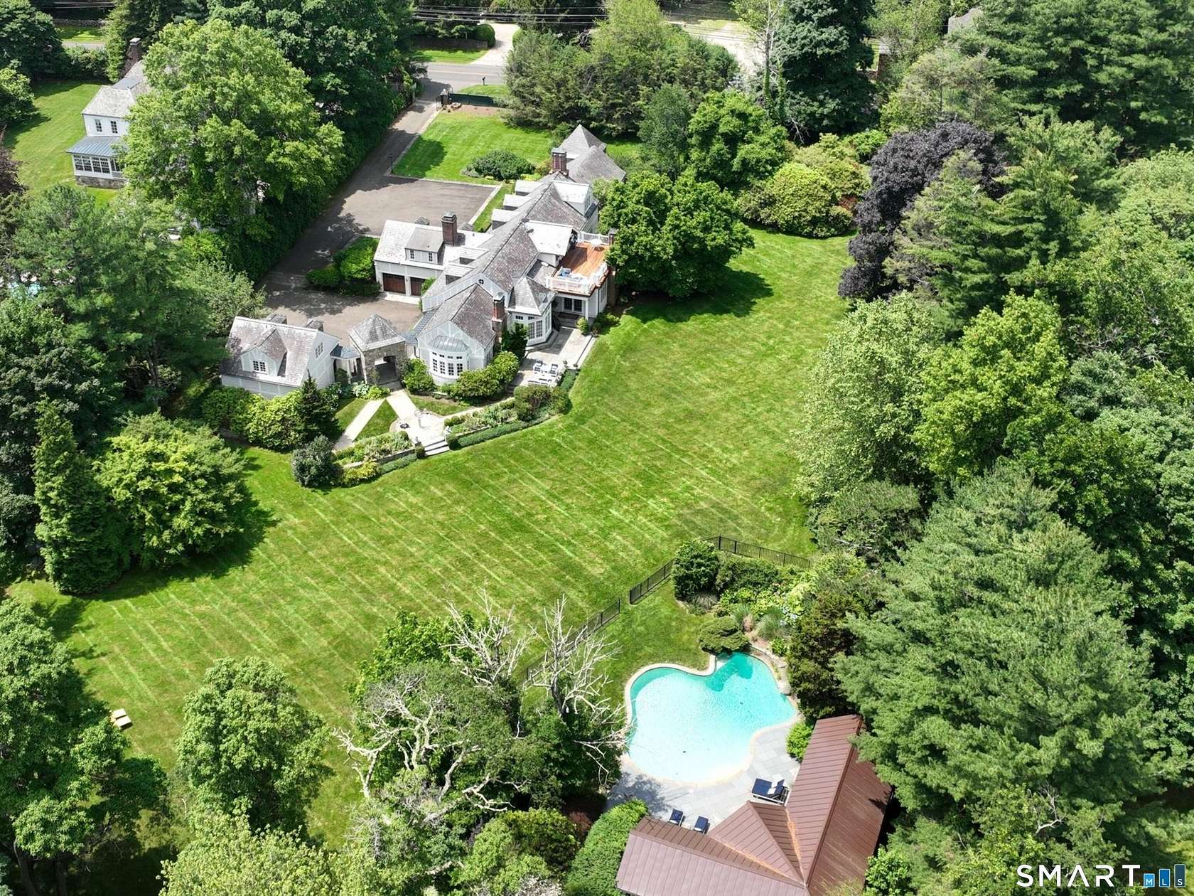 2.63 Acres of Land with Home for Sale in Fairfield, Connecticut