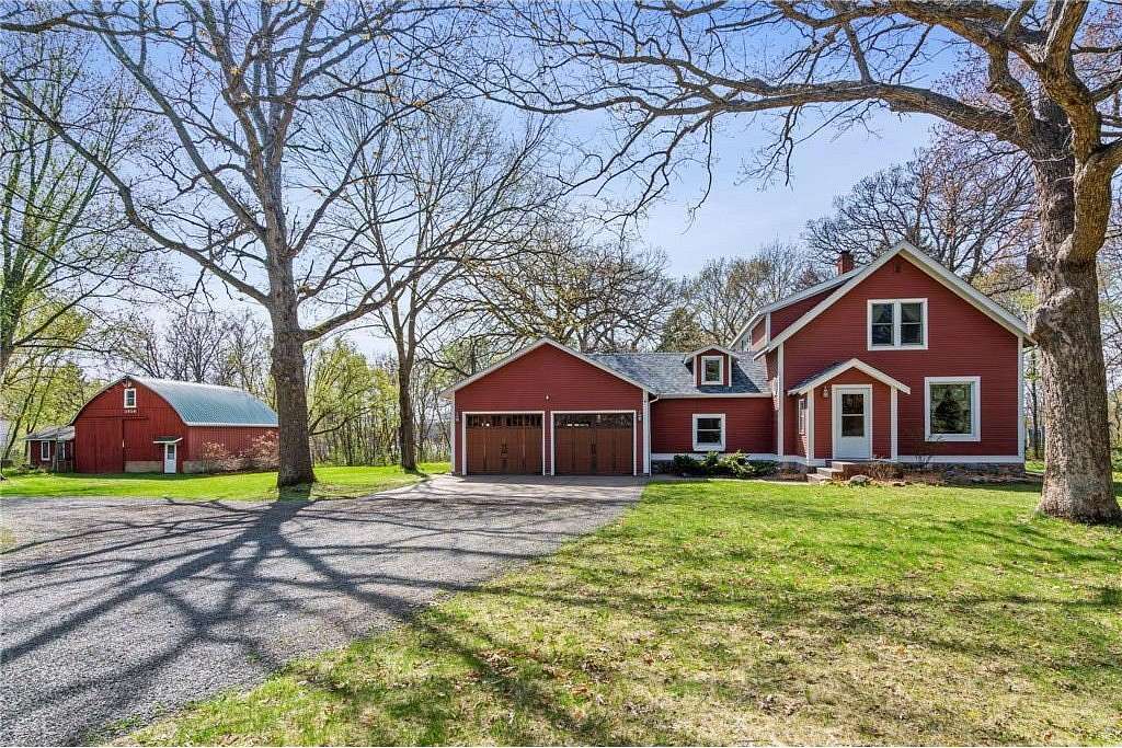 4.5 Acres of Land with Home for Sale in Chisago Lake Township, Minnesota