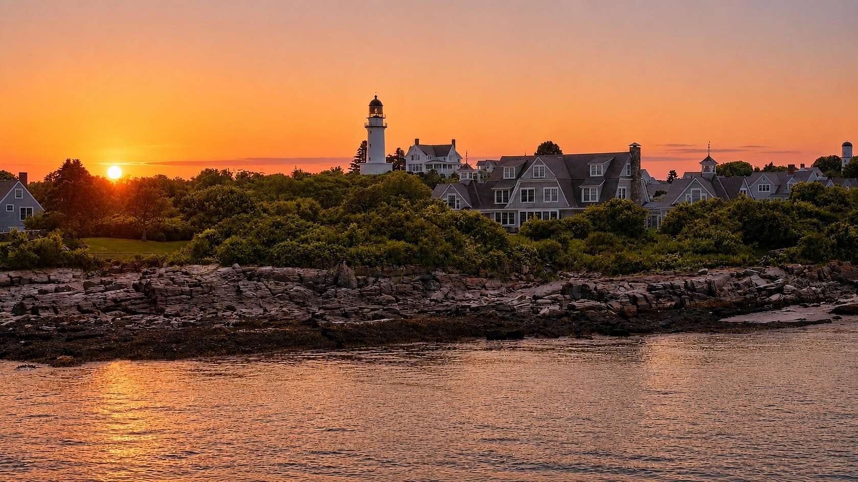 2.4 Acres of Land with Home for Sale in Cape Elizabeth, Maine
