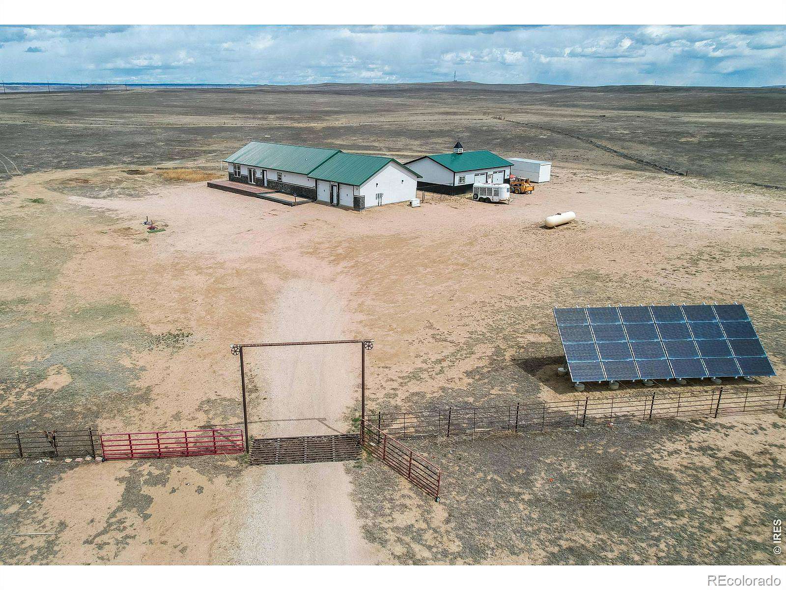 96.2 Acres of Land with Home for Sale in Wellington, Colorado