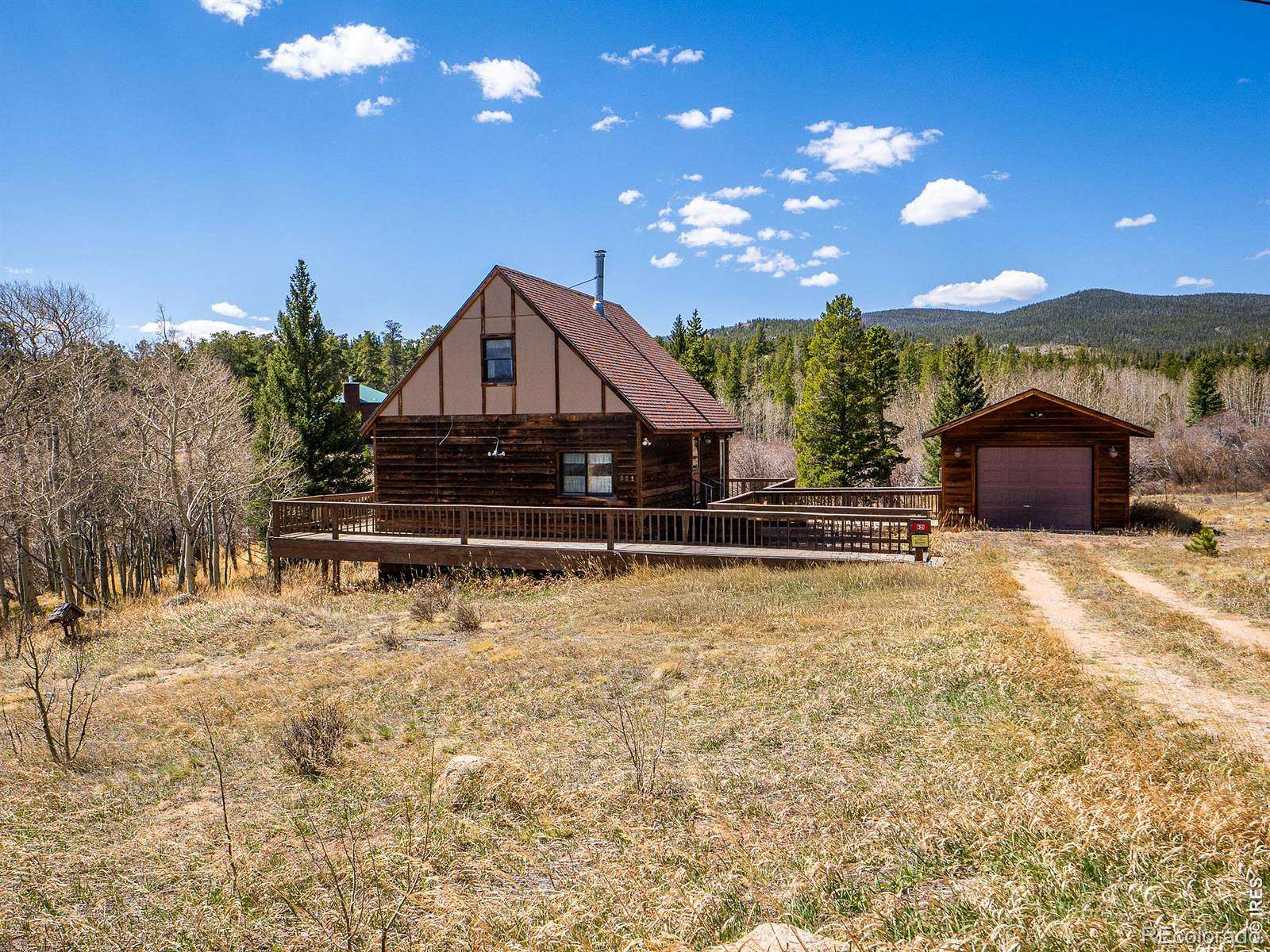 3.14 Acres of Land with Home for Sale in Red Feather Lakes, Colorado