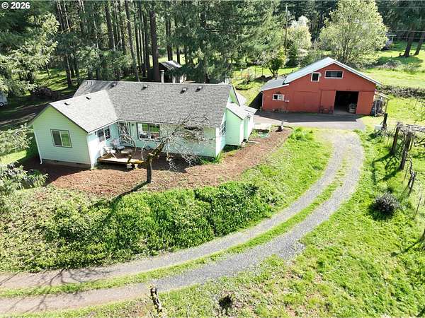 4.48 Acres of Land with Home for Sale in Springfield, Oregon