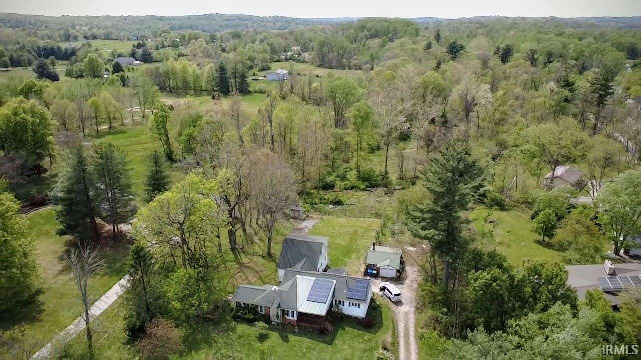 3.5 Acres of Land with Home for Sale in Bloomington, Indiana
