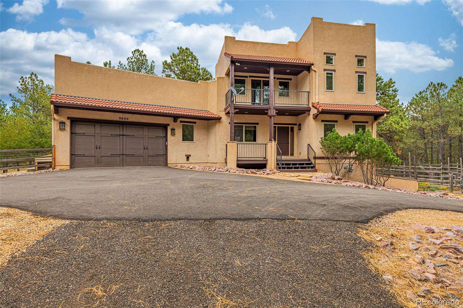6.64 Acres of Land with Home for Sale in Colorado Springs, Colorado