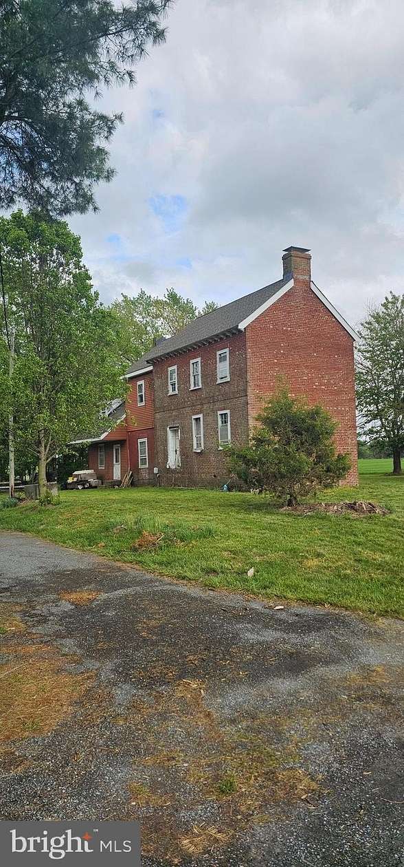 7.8 Acres of Land with Home for Auction in Felton, Delaware