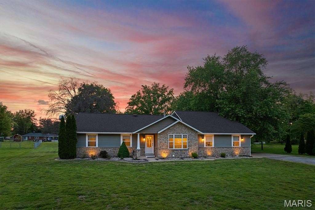 1.64 Acres of Land with Home for Sale in Troy, Illinois