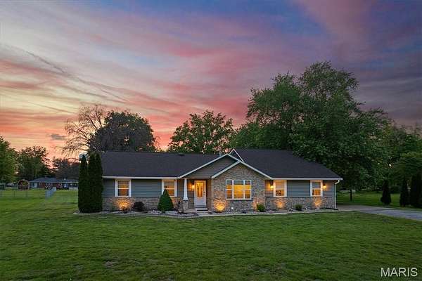 1.64 Acres of Land with Home for Sale in Troy, Illinois