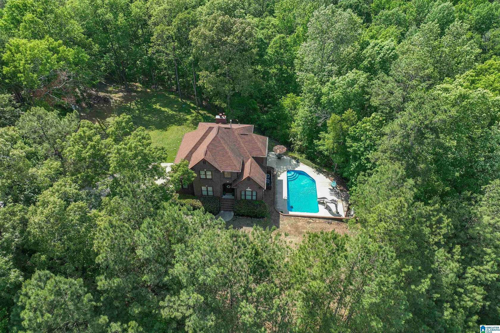 2.23 Acres of Land with Home for Sale in Chelsea, Alabama