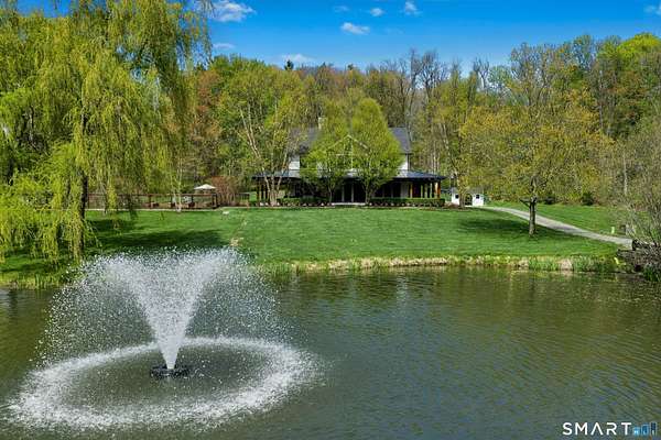 4 Acres of Land with Home for Sale in Redding, Connecticut