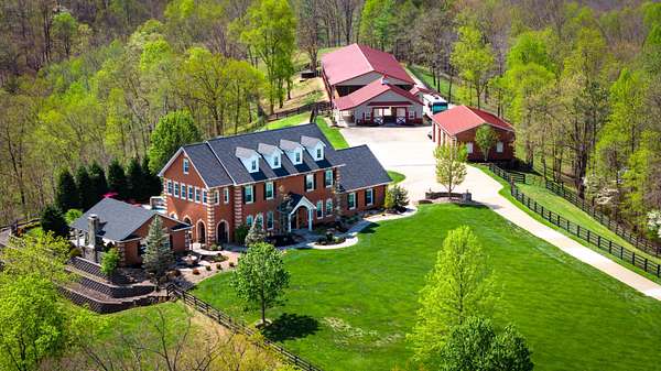38.2 Acres of Agricultural Land with Home for Sale in Catlettsburg, Kentucky