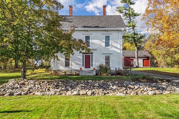 1.55 Acres of Land with Home for Sale in Hampden, Maine