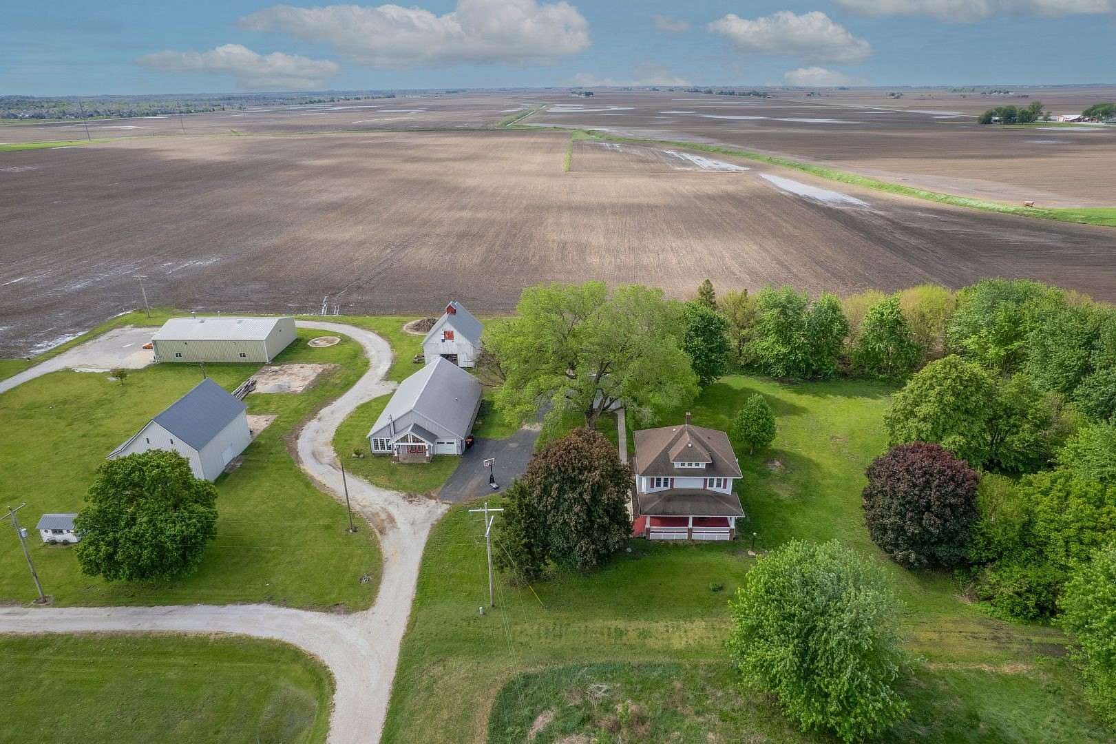 2.1 Acres of Land with Home for Sale in Champaign, Illinois