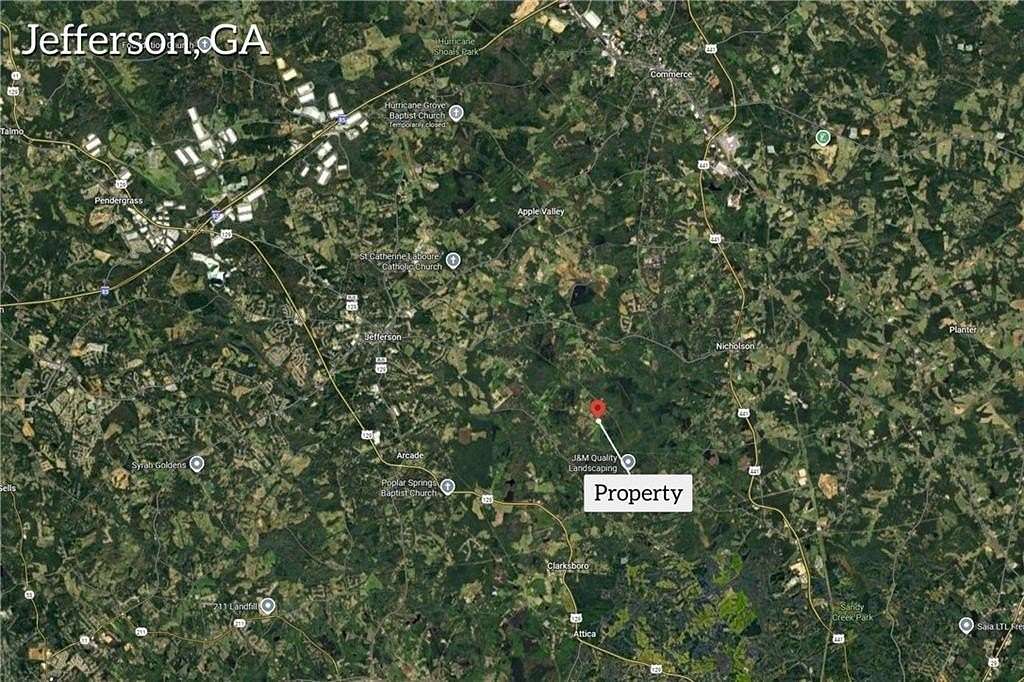 8.3 Acres of Residential Land for Sale in Jefferson, Georgia