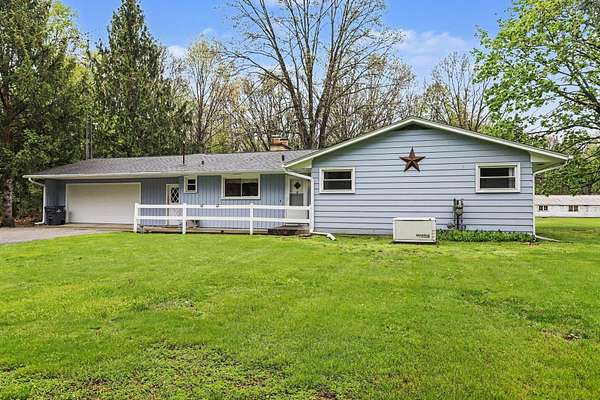 11.1 Acres of Land with Home for Sale in Galesburg, Michigan