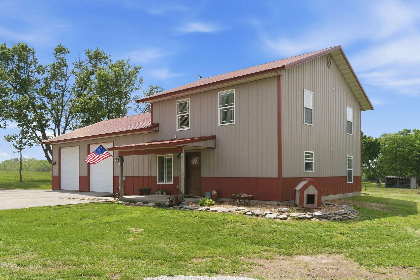 32 Acres of Land with Home for Sale in Willard, Missouri