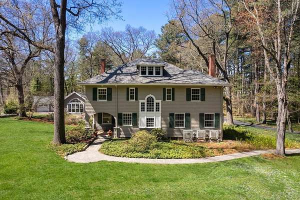3.5 Acres of Land with Home for Sale in Wayland, Massachusetts