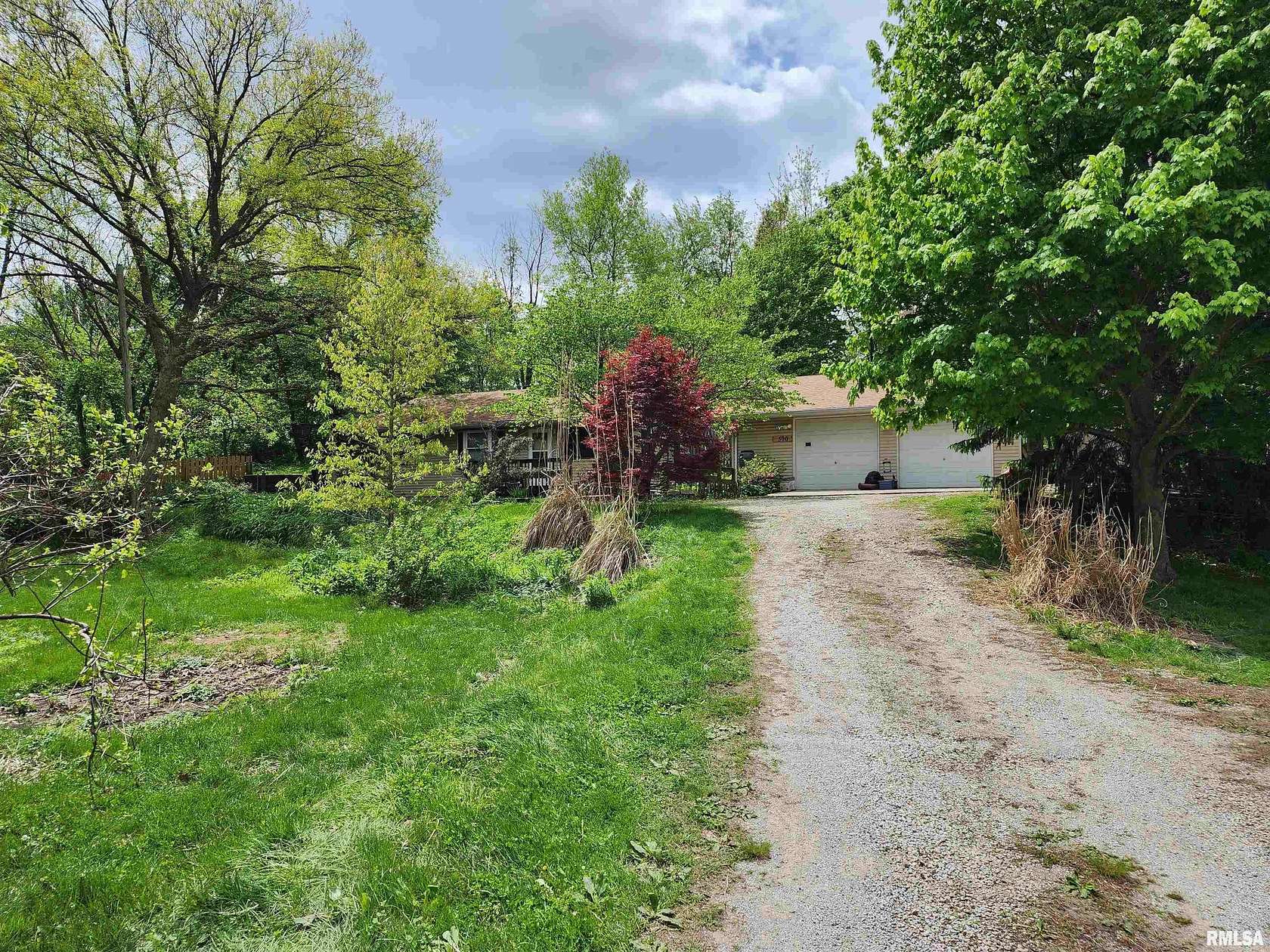 1.76 Acres of Land with Home for Sale in Cantrall, Illinois