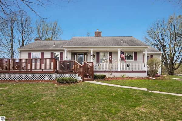 15 Acres of Land with Home for Sale in Williamsburg, Michigan