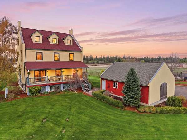 10 Acres of Land with Home for Sale in Reardan, Washington