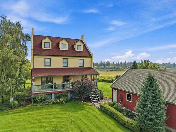 10 Acres of Land with Home for Sale in Reardan, Washington