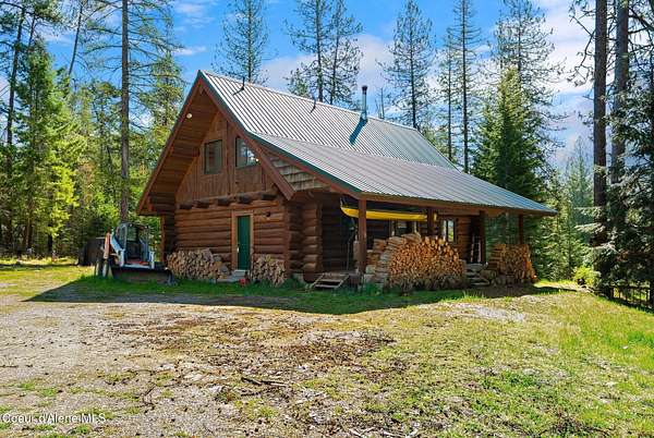 5 Acres of Land with Home for Sale in Bayview, Idaho