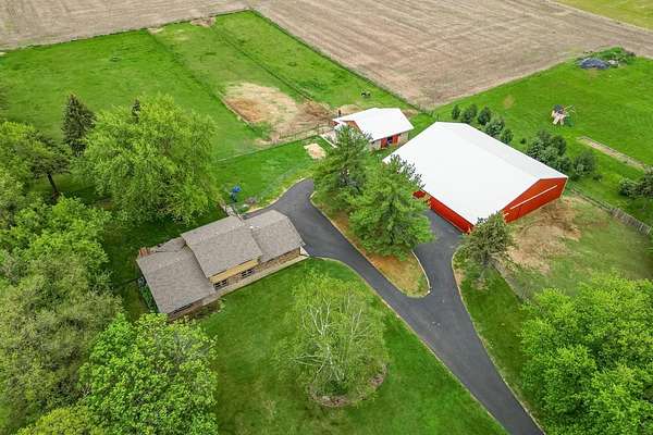 5.13 Acres of Land with Home for Sale in Pecatonica, Illinois