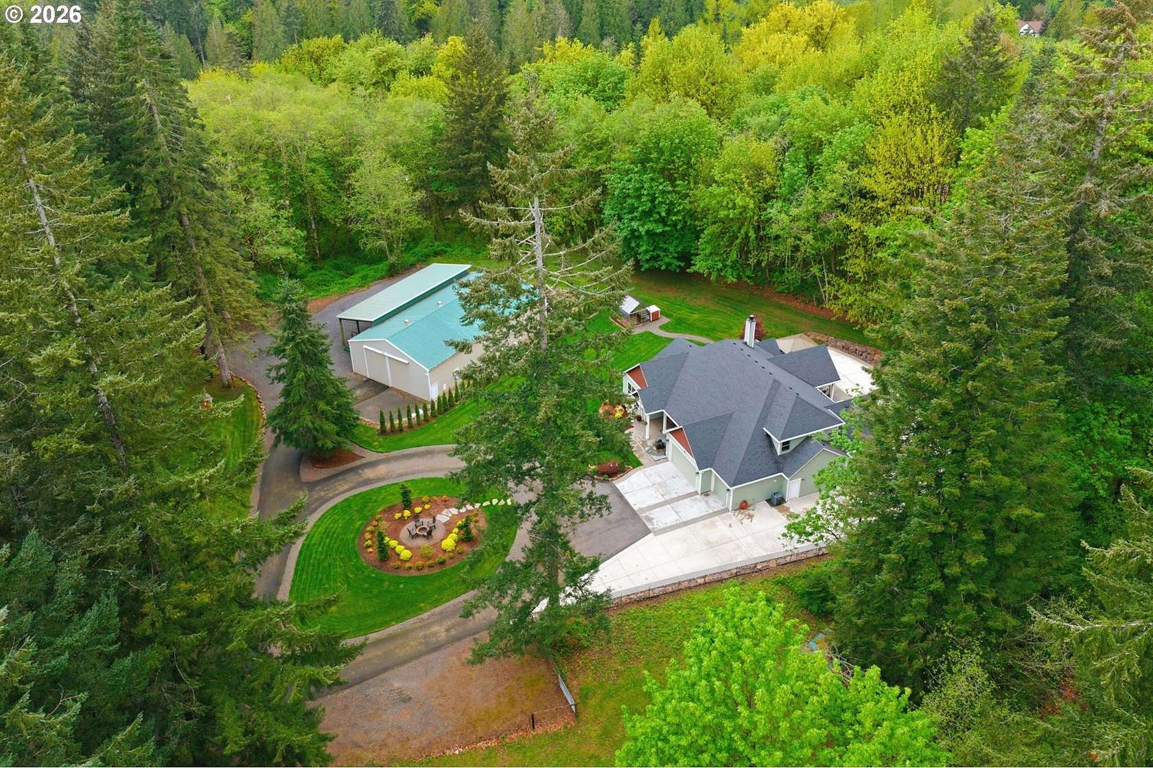 6.8 Acres of Land with Home for Sale in La Center, Washington