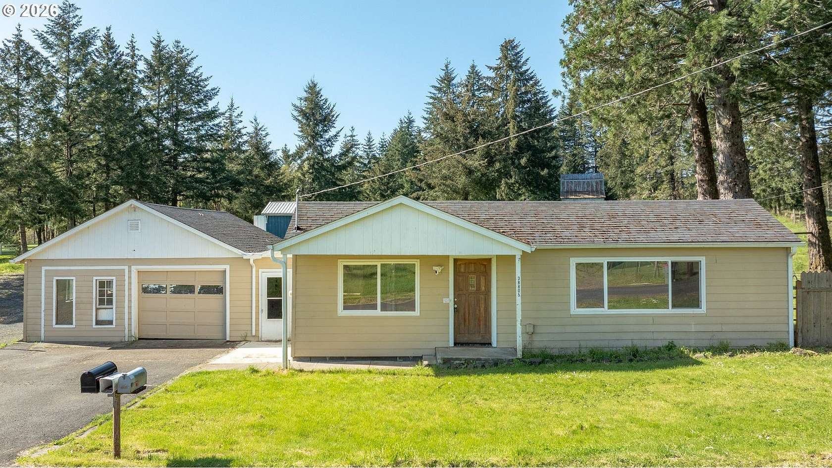 3.47 Acres of Land with Home for Sale in Willamina, Oregon