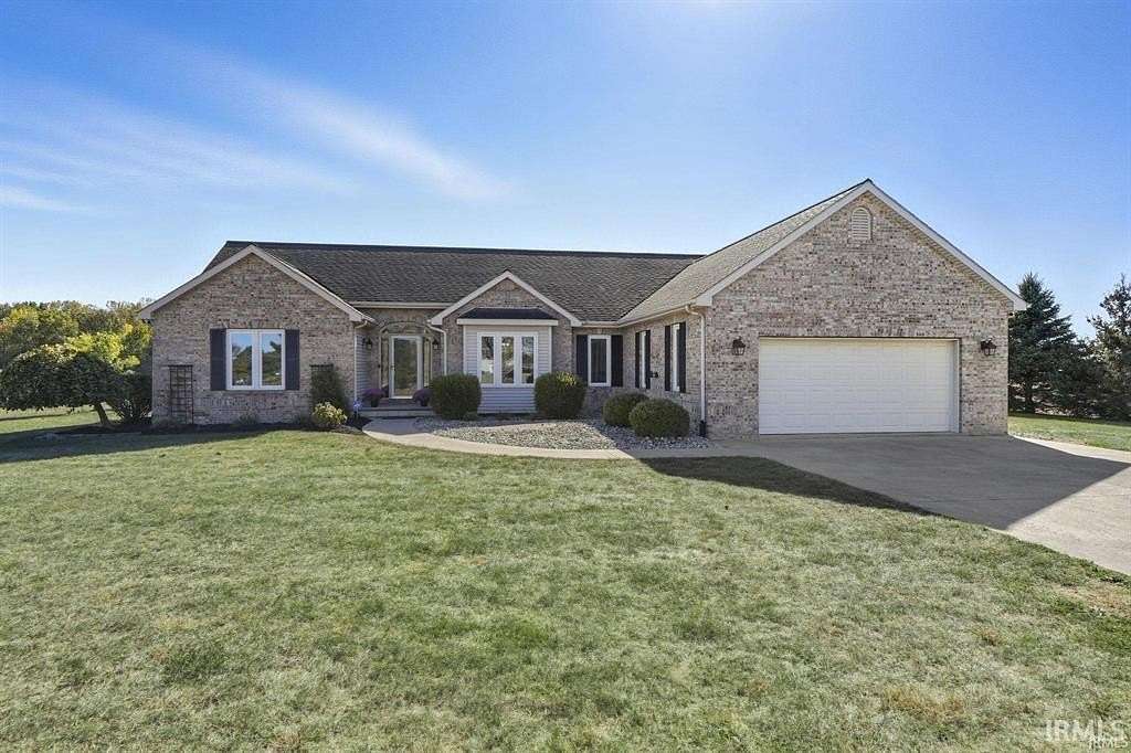 6.49 Acres of Land with Home for Sale in Hartford City, Indiana