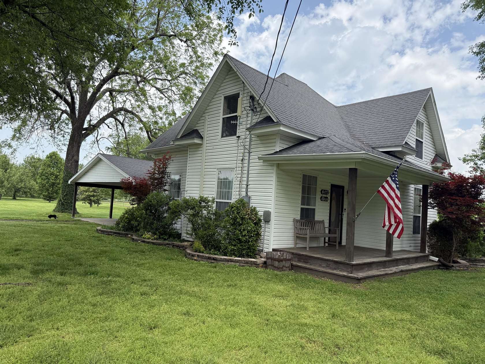 4.84 Acres of Land with Home for Sale in Miller, Missouri