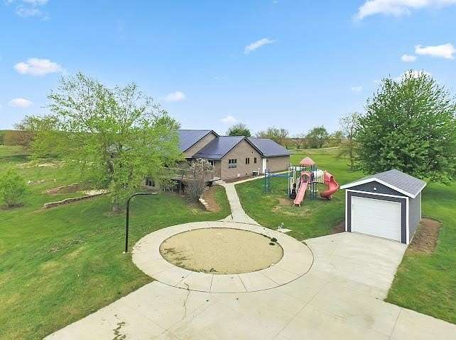 10 Acres of Recreational Land with Home for Sale in Monroe, Wisconsin