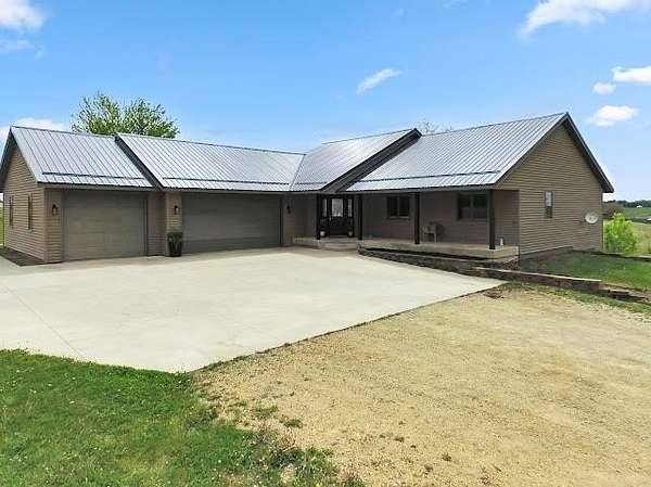 10 Acres of Land with Home for Sale in Monroe, Wisconsin