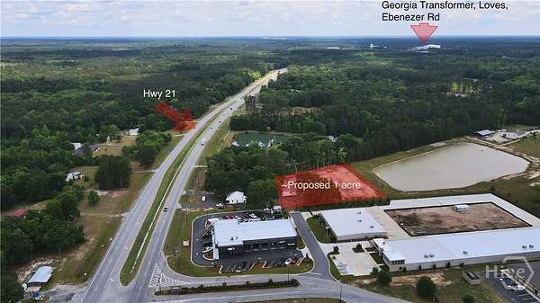 1 Acre of Commercial Land for Sale in Springfield, Georgia