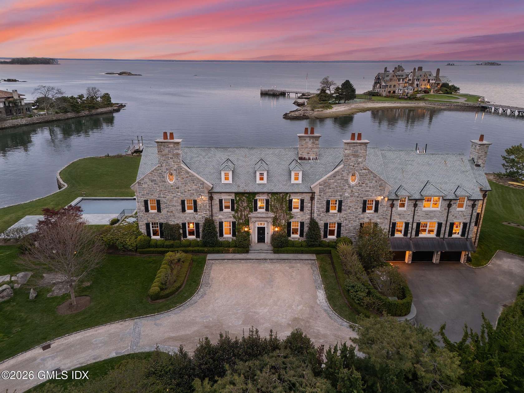 1.6 Acres of Land with Home for Sale in Greenwich, Connecticut