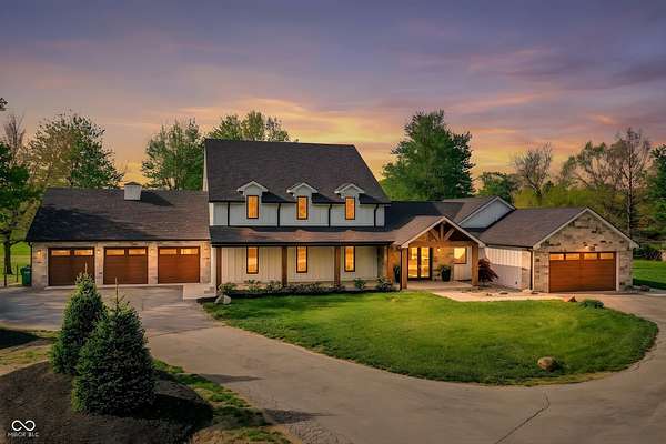 1.69 Acres of Land with Home for Sale in Westfield, Indiana