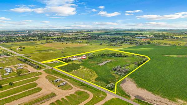 22 Acres of Land with Home for Sale in Aberdeen, South Dakota