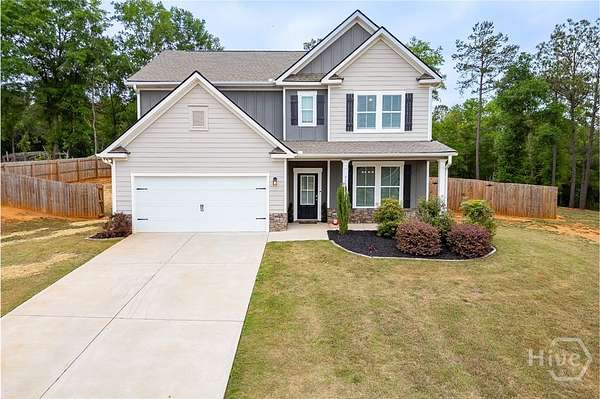1.5 Acres of Land with Home for Sale in Danielsville, Georgia
